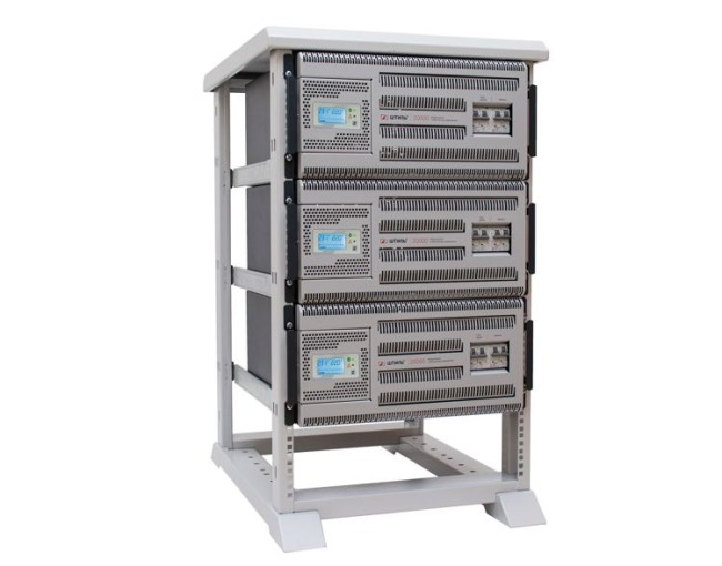 Трехфазный стабилизатор Штиль ИнСтаб IS10000RT (комплект в стойке 30 кВа) Трехфазный стабилизатор Штиль ИнСтаб IS10000RT (комплект в стойке 30 кВа)