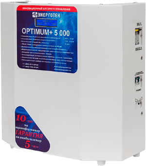 Стабилизатор Энерготех OPTIMUM+ 5000 LV