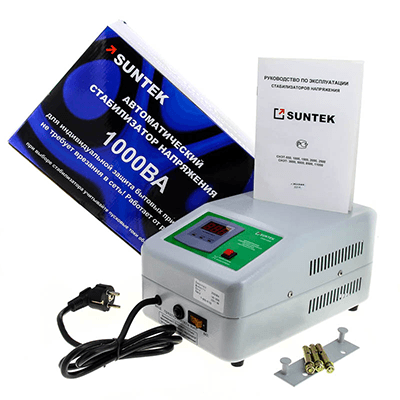 Стабилизатор напряжения Suntek СНЭТ-1000